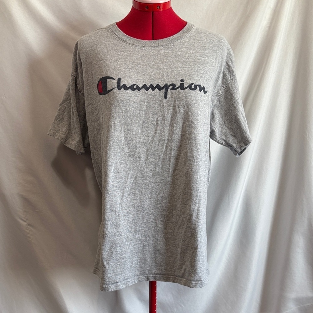 Champion Heather Gray Short Sleeve Tee LL216
